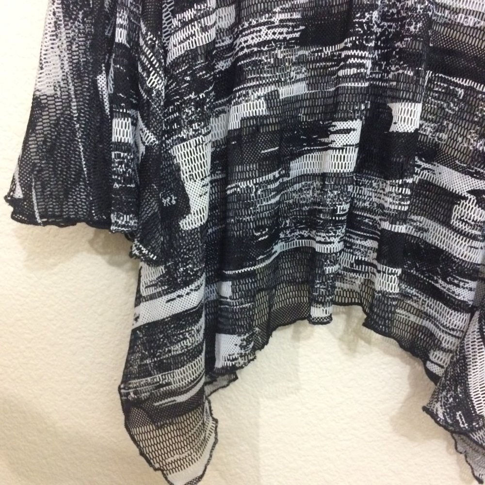 Dor Dor Couture Beach Coverup Women Asymmetrical - Picture 6 of 12